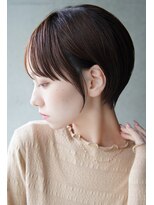 カライングドゥ(ing deux)&nbsp;ショートカット×ひし形ショートボブ×前髪あり20代30代40代 s03