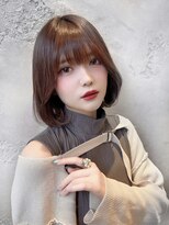 ロンドローズ 名古屋(Lond damaskRose)&nbsp;リフトレイヤー センターパート ブリーチ縮毛矯正 ヨジャドル189