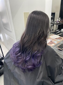 アライブ キチジョウジ(ALIVE Kichijoji) ALIVE kichijoji / グラデーションカラー×ブルーラベンダー