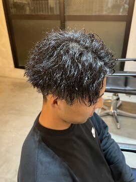 オーバー 町田店(OVER) センターパート×強めツイストスパイラル