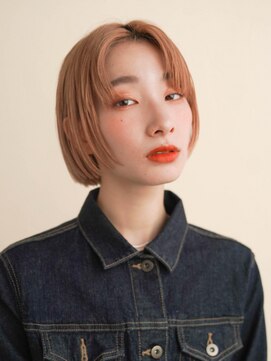 ジュール 大分(Joule) ミディアムヘア/斜めバング/グレージュカラー/大分駅