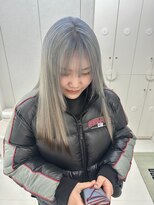 ガガ 心斎橋(GAGA)&nbsp;イメチェン◎ペールベージュ大人ガーリーハッシュカット