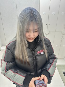 ガガ 心斎橋(GAGA) イメチェン◎ペールベージュ大人ガーリーハッシュカット