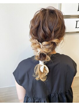 サロンナビ(Salon Navi) ふわ編みおろしhair