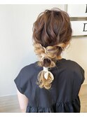 ふわ編みおろしhair