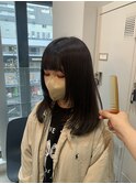 【emma】お顔周りに入れるスタイリング簡単なレイヤーカット