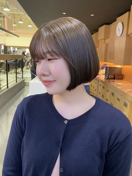 ゼスト 吉祥寺店(ZEST) オリーブベージュ/ボブカット/吉祥寺/石川ひな