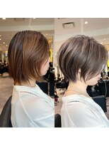 バンプ ギンザ(BUMP GINZA)&nbsp;40代/50代/絶壁解消・前下がり・ショートボブ【浅野】