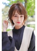 【GEEKS渋谷】小顔レイヤー/20代30代/ヌーディーカラー/春夏ヘア