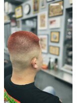 アイコン ブルー メンズ(I-CON #blue MEN'S)&nbsp;坊主スキンフェード×ダブルカラー