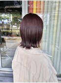 艶レッドブラウン
