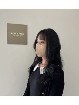 ケイカヘア(KEIKA Hair) 韓国風ロングレイヤーカット