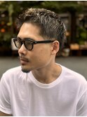 スパイキーショート・テーパーフェード