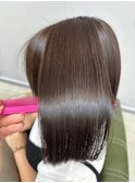 *艶髪_髪質改善カラー_ダークブラウン_m105