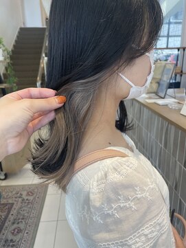 オリジン サロン(THE ORIGIN'S SALON) インナーカラー×グレーシルバー