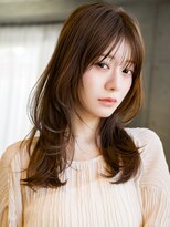 レノラ 本町(LENORA) ☆ホワイトグレージュミニウルフデジタルパーマチェリーブラウン