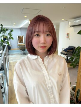 オアシス(oasis) ピンクボブスタイル