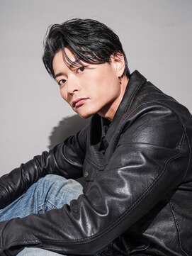 メンズヘアセンス 渋谷(MEN'S HAIR SENSE) フェザーパーマ/センターパート/ニュアンスパーマ/メンズ/眉毛