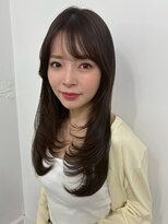 ハニー 町田(HONEY)&nbsp;レイヤーカット/顔周りレイヤー/髪質改善/ナチュラル縮毛矯正