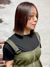 クラッチ (Klutch) 【Klutch】大人仕立ての切りっぱなしボブ