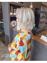 ベランダ(veranda)&nbsp;ラベンダーシルバーbob