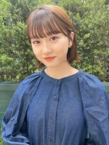 ビュートリアム265(BEAUTRIUM 265) ◎ボブ/切りっぱなしボブ/暗髪/艶カラー/髪質改善/秋カラー/前髪