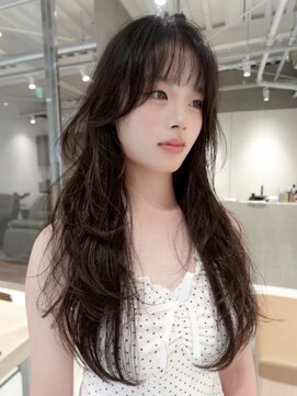 テクネ 天神大名(techne) 天神大名レイヤーカット大人レイヤーくびれヘアロング今泉