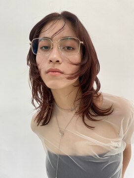 プロス(Pros) 表参道/ブリーチなし／レイヤーカット/ヘアセット