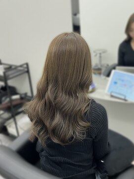 アイスプロドバイブルーム 木更津店(ice prod by bloom) 黒髪カタログ/クラゲヘアー/オリーブグレー/木更津