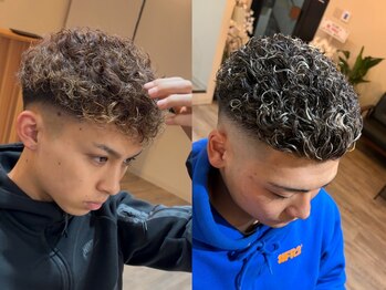 フロウ(Flow)の写真/【バーバー/メンズサロン/理容室】ツイスト・波巻きパーマ・極道パーマなど流行りのスタイルをするなら☆