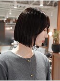 黒髪ボブ