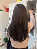 アンド グラフ(& Graph.)&nbsp;透明感カラーダークグレージュブリーチなしカラー