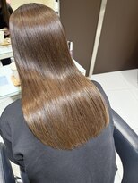 アヴァンスクロス あべのルシアス店(AVANCE.CROSS)&nbsp;ナチュラルベージュ×艶髪