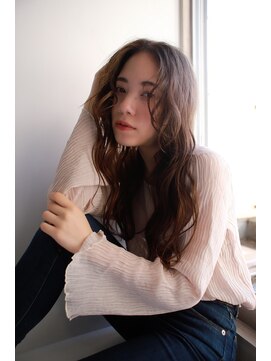 アニュー ヘア アンド ケア(a New hair&care) 春◎外国人風無造作ロングパーマ