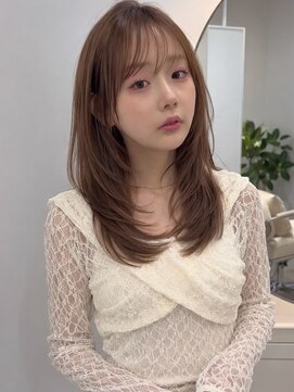 シア トウキョウ 代官山(SIA TOKYO) レイヤーカット/ミディアム/ダブルカラー/代官山/ケアブリーチ