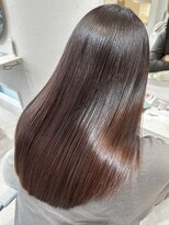 ベル サウス(BHEL south) 津市ロングレイヤーカットハッシュカット透明感カラー重めロング