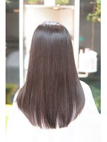 ネス(NESS) 【髪質改善】アッシュマットカラーの酸性縮毛矯正175