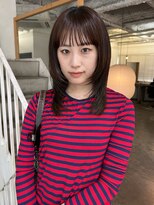 カシェ ナカザキ(CACHE NAKAZAKI) ミディアムレイヤー/レイヤースタイル/レイヤーカット
