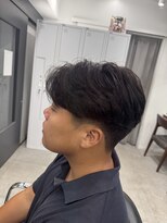 グルーマーズトウキョウ(GROOMER/S TOKYO)&nbsp;ラフカール/men's/メンズ/刈り上げセンターパート/神保町