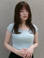 ロッソ 西荻窪(ROSSO) オリーブベージュカラー×ハッシュカット