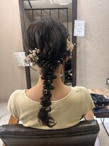 ラブヘアーグリーン(LOVEHAIRGREeN)&nbsp;編みおろしアレンジ
