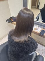 ケンジ 横須賀中央(KENJE)&nbsp;ブリーチなしグレージュカラー