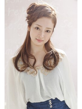 フェイス 南１１条店(FAITH) 編み込みハーフアップ