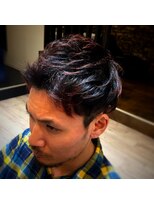 アム ユアーズ サロン(amu yours salon) グラデーションカラー ツーブロックカット