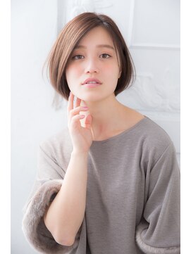 ガーデントウキョウ(GARDEN Tokyo) 【GARDEN KOMAKI】スポンテニアスショートにミルクティーカラー