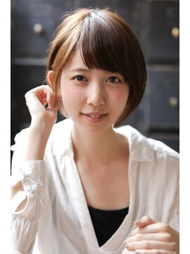 カライングドゥ(ing deux) 【+～ing deux】大人可愛い3Dカラーミニマムボブ【畠山竜哉】