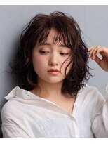ヘアーズベリー くずは店(hairs BERRY) 小顔ワンサイドショート_ブランジュ_ダブルバング♪