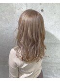 【冬ベージュ♪】ケアブリーチでダメージレス!!オススメ♪