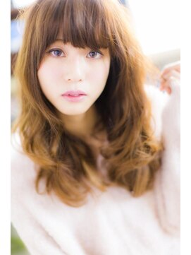 ラムデリカ(LUMDERICA) 若く見える髪型30代おフェロ系ロング/横浜美容院ラムデリカ
