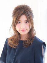 オーブ ヘアー ライブス 仙川店(AUBE HAIR RIVES)&nbsp;エレガント☆ハーフアップ